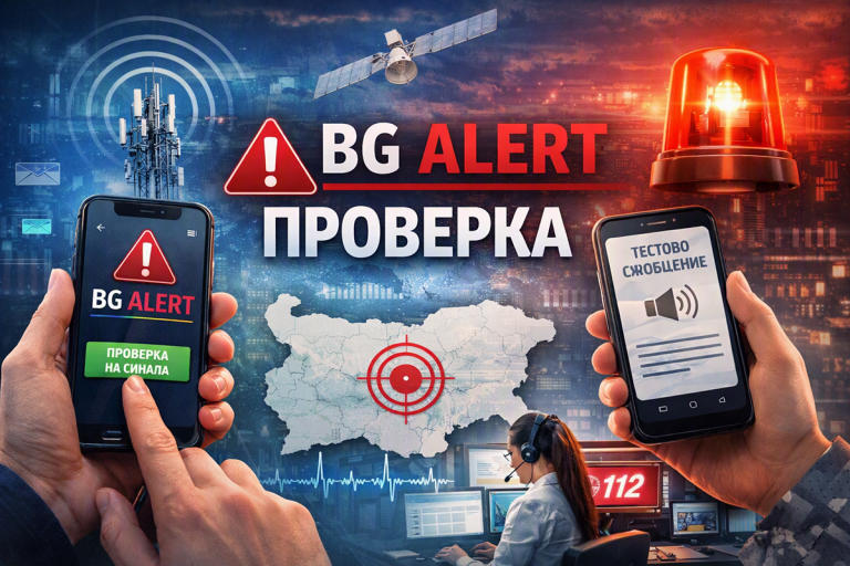 Телефоните ще завият: Днес тестват BG-ALERT и сирените в Пловдив
